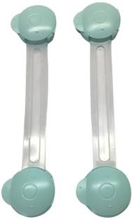 MOREL Child Safety Locks - Adjustable Locks for Cabinets Pack of 2 Random Colour Child Safety Strap Lock