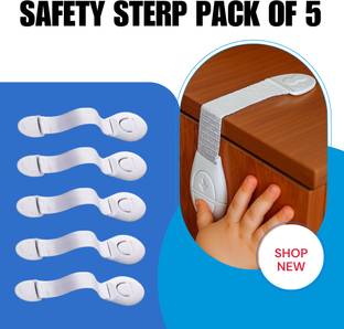 Life Zest Baby Safety Straps – Pack of 5 Multi-Use Locks for Kids’ Safety Child Safety Strap Lock