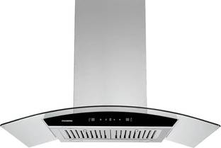 PADMINI ISLAND 90 AUTO CLEAN Auto Clean Ceiling Mounted WHITE 1450 CMH Chimney