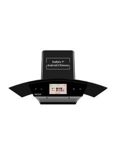 Beyond Appliances Asteria 90cm Android Chimney Filter-Less 1408 CMH 90 cm Filterless |Smart Screen & S...