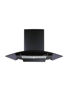 Elica BF 900 SLIM HAC MS NERO 1200 CMH 90 cm Curved Glass 90 CM | 5 Years Motor Warranty|Heat Autoclea...