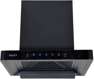 Kraft Italy CYCLONE (60) Auto Clean Wall Mounted BLACK 1500 CMH Chimney