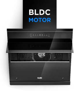 Glen Auto Clean Chimney with Heat Sensor, BLDC Motor 1600 m³/h -90cm (CH6073HSRDCAC) 1600 CMH 90 cm Au...
