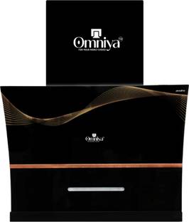 Omniya Andro 75 Auto Clean Wall Mounted BLACK 1850 CMH Chimney