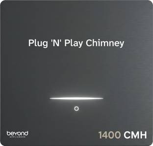 Beyond Appliances CUBE PLUG AND PLAY CHIMNEY Auto Clean | Auto Clean | 5-Stage Charcoal Activated Filt...