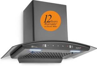 SUJATA PEARL 90 1350 CMH 90 cm Auto Clean Chimney