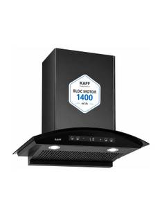 Kaff KCF60-DC 1400 CMH 60 cm BLDC Low Noise, Filterless Easy Clean, Touch/Motion Sensor with Digital D...