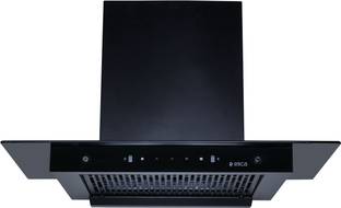 Elica FLAT FL 750 HAC LTW MS NERO 1500 CMH 75 cm Auto Clean Chimney