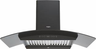 Whirlpool CG 901 HAC BLDC HOOD Auto Clean Curved Glass 90 cm | BLDC Motor| 5 Years Warranty| Heat Auto...