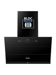 Hindware Smart Appliances Skyla Neo BLDC 75 1500 CMH 75 cm Auto Clean Chimney
