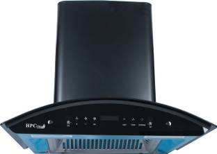 HPC Stanin-Fl-60 Auto Clean Wall and Ceiling Mounted Black_Slot 1300 CMH Chimney