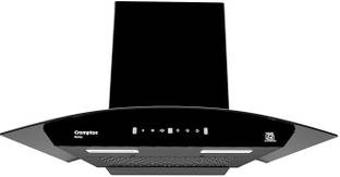 Crompton CHD-AEC60FLE-IND Auto Clean Wall Mounted Midnight Black 1280 CMH Chimney