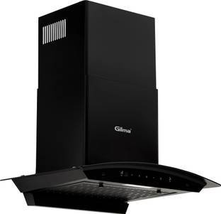 Gilma Barbie 60 Auto Clean Wall Mounted Matt Black 1150 CMH Chimney