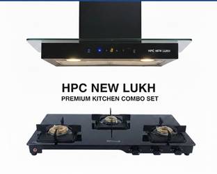 HPC CHFIN FLAT 104 (60) GLASS AUTO MOTION 1400 CMH 60 cm Chimney