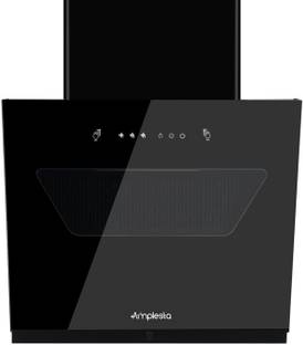 Amplesta CycloneX Auto Clean Slant 60cm,1350 cmh, Touch & Gesture Control, Filterless Auto Clean Wall ...