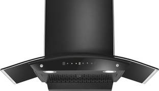 Hindware Smart Appliances Amyra 75 cm Auto Clean | Curved Glass | Filterless | Touch Control, Motion S...