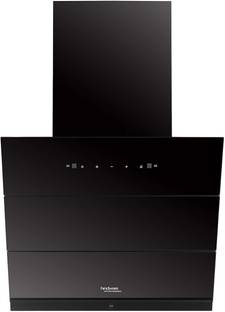 Hindware Greta Neo Autoclean 60 Auto Clean Wall Mounted Black 1350 CMH Chimney