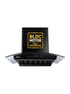 Glen ISPA BLDC AC BL 60cm 1400 CMH 60 cm Curved Glass 60 cm|BLDC Motor|Touch & Gesture Control| Autocl...