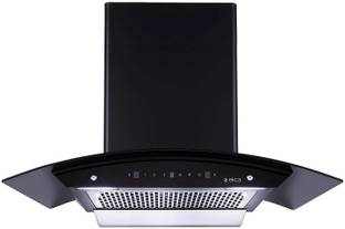 Elica WDFL 906 HAC LTW MS NERO Auto Clean Curved Glass 90 cm| 15 Years Motor Warranty|Heat Autoclean| ...