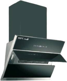 HPC 2025 Auto Clean Wall and Ceiling Mounted BLACK 1300 CMH Chimney