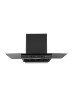 FABER HOOD MERCURY PRO IN HC SC BK FL 90 1200 CMH 90 cm Straight Glass | Touch & Gesture Control | Aut...