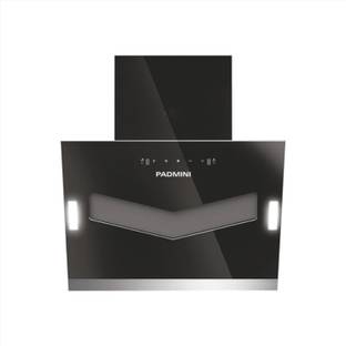 PADMINI HYPERVENT-75 Auto Clean Wall Mounted BLACK 1450 CMH Chimney