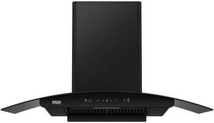 Inalsa FIGO 90BKMAC Filterless Chimney With Motion Sensor & Touch Control Auto Clean Wall Mounted Black 1250 CMH Chimney