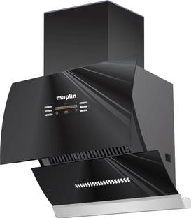 Maplin Voice Control Auto Glass 60cm 1800 CMH 60 cm Auto Clean Chimney