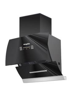 Maplin Voice Control Auto Glass 60cm 1800 CMH 60 cm Auto Clean Chimney