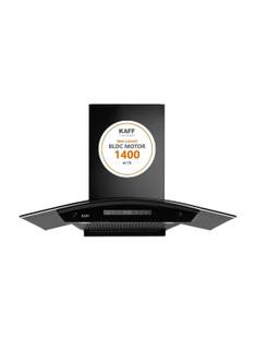 Kaff KEC 90A-DC BLDC Motor Curved Glass, Filterless, 9 Speed, Real Time Display 1400 CMH 90 cm BLDC Fi...