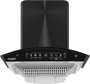 Maplin Boat Touch Auto Clean Wall Mounted Black 1100 CMH Chimney