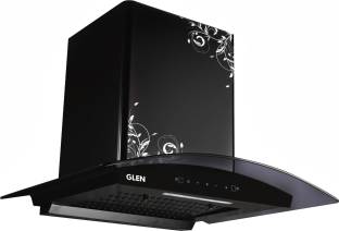 Glen ISPA 60 cm BL DZ 1200 m3 Auto Clean Curved Glass 60 cm|Touch & Gesture Control| Autoclean| Filter...