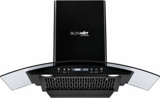 BLOWHOT Evana L BAC MS 1500 CMH 90 cm Curved Shape Filterless Powerful suction Low Noise Auto Clean Ch...