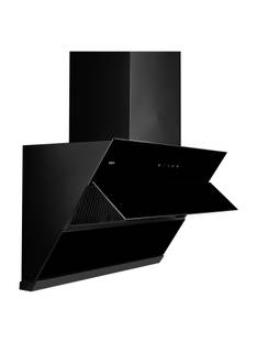 Kaff KES60B Slant Hydraulic Glass Chimney 60CM 1450 CMH 60 cm Gesture Control Auto Clean Chimney