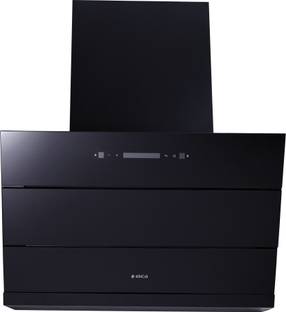 Elica EFL 3V 751 BLDC HOOD HAC LTW MS NERO Auto Clean Wall Mounted Black 1500 CMH Chimney