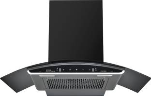 Kutchina MELODY 60 Auto Clean Wall Mounted Black 1500 CMH Chimney