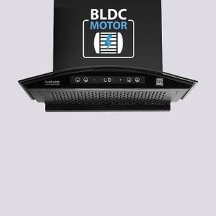 Hindware Smart Appliances Sancia BLDC 60 Auto Clean | Curved Glass | Filterless | Touch Control | Moti...