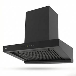 Kaff 75CM ASHPRO DHC Auto Clean Wall Mounted Black 1200 CMH Chimney