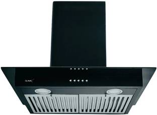 RUWA OSCAR BLACK 60 Wall Mounted blac 1100 CMH Chimney