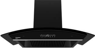 Crompton CHD-QPVC90FLE-MBL Auto Clean Wall Mounted Midnight Black 1420 CMH Chimney