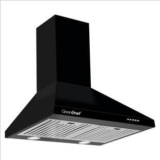Greenchef BK60CHIMNEY Wall Mounted Black 880 CMH Chimney