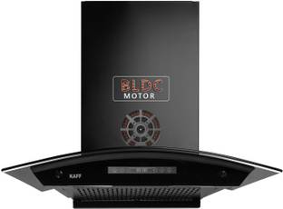 Kaff KCF60-DC 1400 CMH 60 cm BLDC Low Noise, Filterless Easy Clean, Touch/Motion Sensor with Digital D...