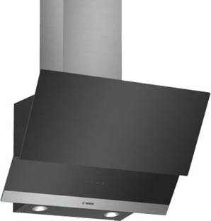BOSCH DWK065G60I Wall Mounted Black Glass 530 CMH Chimney