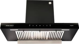 Kutchina SIGNIA 90 Auto Clean Wall Mounted black 1250 CMH Chimney