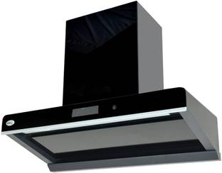Kraft Italy Voce60 Auto Clean Wall Mounted Black 1900 CMH Chimney