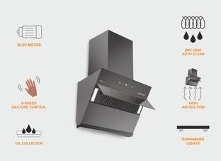SUJATA Diamond 60 1650 CMH 60 cm Auto Clean Chimney