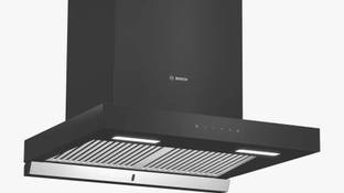 BOSCH DWBA68G60I Auto Clean Wall Mounted Black 950 CMH Chimney