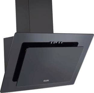 Glen Kitchen Chimney 6079 SG PB 90cm 1000 m3h Wall Mounted BLACK 1000 CMH Chimney