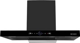 FABER HOOD DAZZLE BLDC HC SC FL BK IN 90 1500 CMH 90 cm Auto Clean Chimney