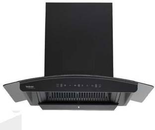 Hindware MaxXSilence Auto clean Touch Control with Motion Sensor 1350 CMH 60 cm Auto Clean Chimney